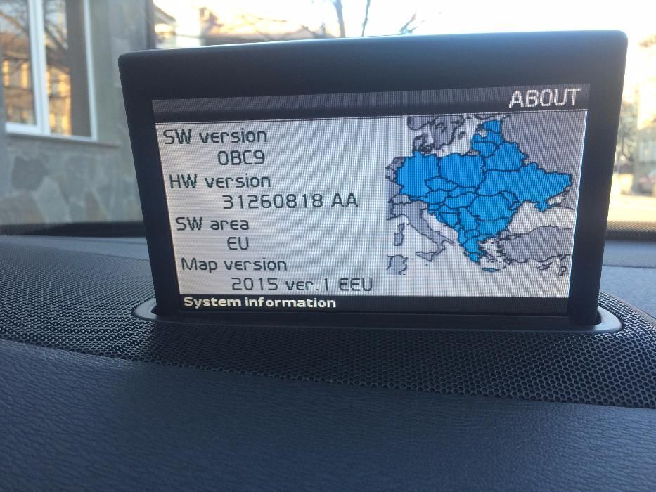 2017-2018год.Диск за навигация VOLVO RTI навигационен диск волво рти