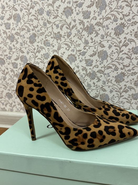 Туфли леопард 37