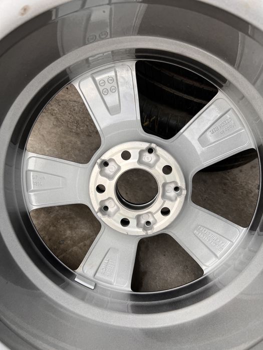 2 Jante aliaj NOI Mercedes C W205 , C classe + anvel vara 225/50/17 !