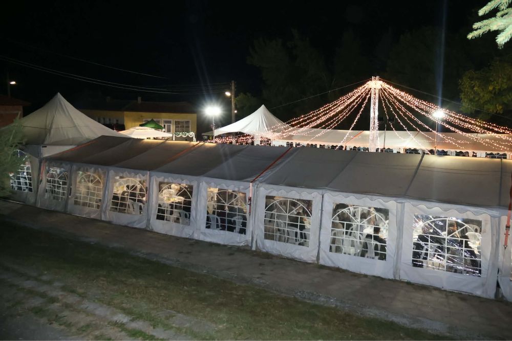 Шатри и оборудване за сватба под наем