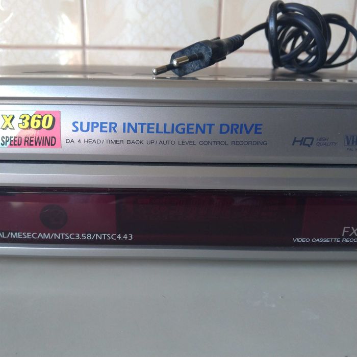 Video player-recorder vhs