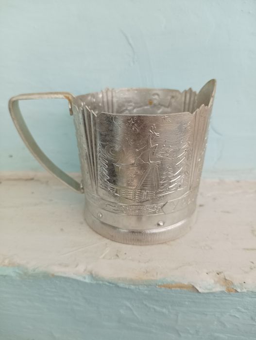 Руски филигран (подстакан)/ държач за чаши