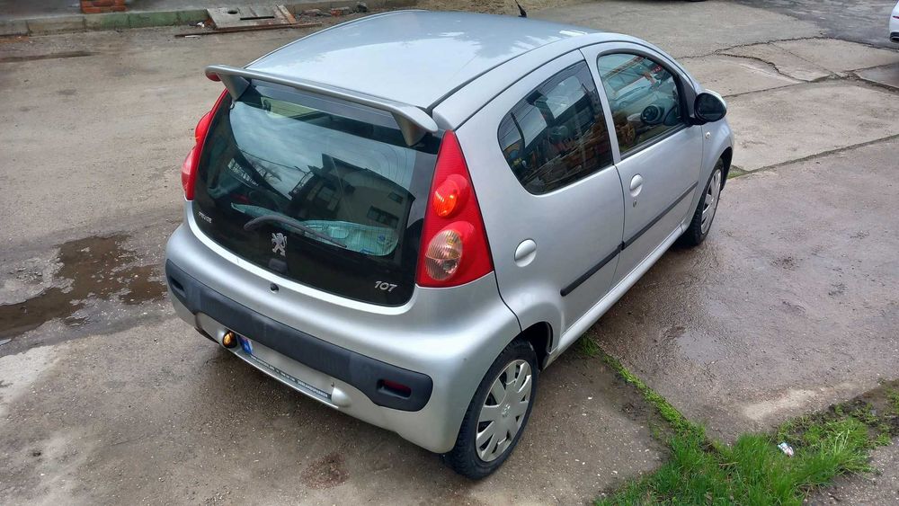 Peugeot 107 2007 – înmatriculat în Norvegia.
