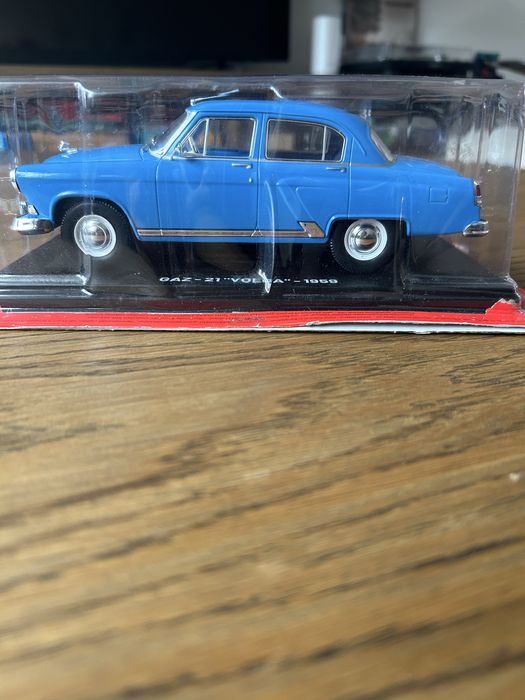 Метална Волга ГАЗ-21 (1959) – 1:24 – Hachette – Чисто нова