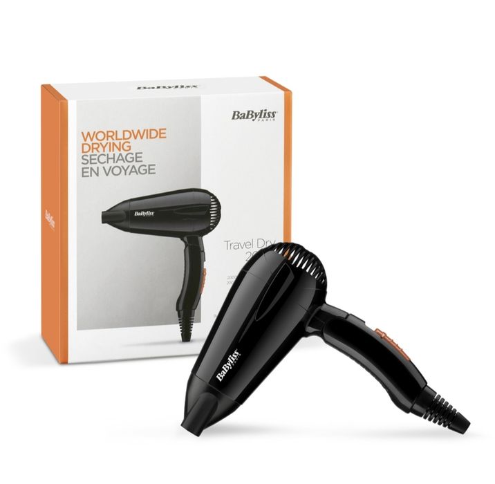 Сгъваем Сешоар Babyliss ! 2000W ! Удобен за пътуване