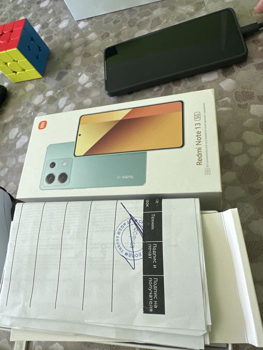 Redmi note 13 5g  256 гб 8гб рам, остатъчна гаранция