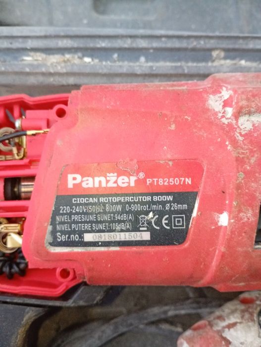 Rotopercutor panzer defect. Doar Braila