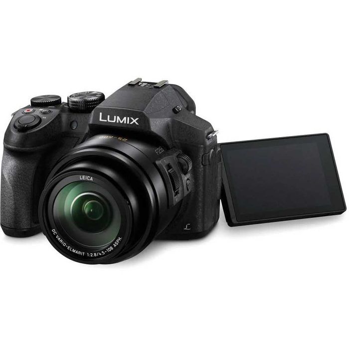 Aparat foto digital Panasonic Lumix DMC-FZ300, Senzor BSI MOS, 12.1MP, 4K, Negru,sigilat