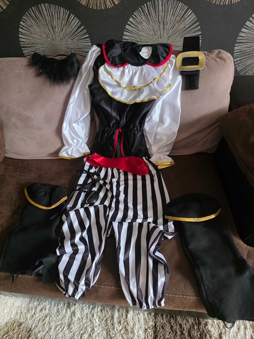 Хелоуински костюм пират размер 158