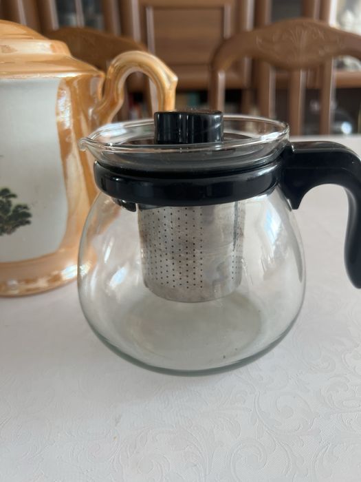 Чайник заварной эмалированный