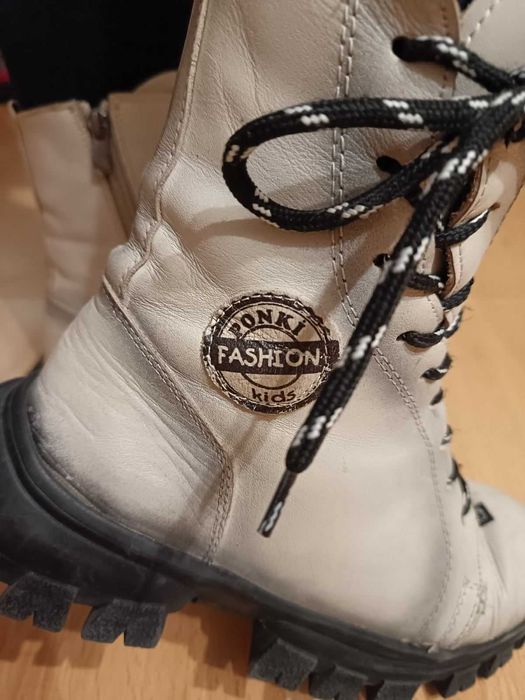 Дамски зимни боти "PONKI"от естествена кожа