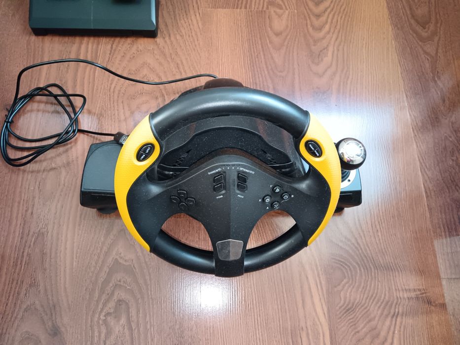 Volan Gaming Myria MG7400 + Pedale | PC, PS4, PS3, Xbox One | 270°
