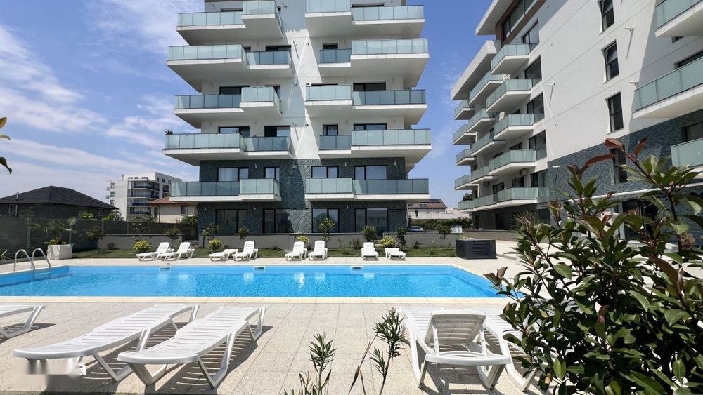 Apartament 2 camere | Prima închiriere | Terasă 20 mp | Piscină privată | Parcare subterană