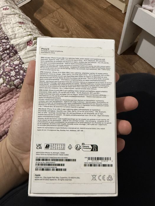 продам айфон 14 black 128 gb