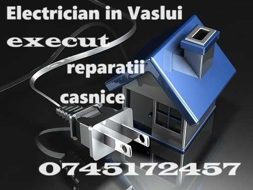 Electrician  autorizat A.N.R.E.  in judetul Vaslui