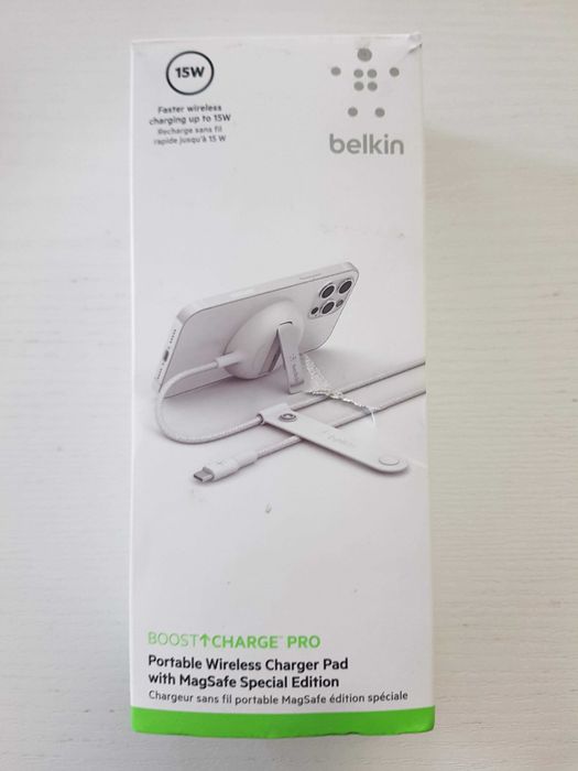 безжично зарядно Belkin MagSafe Special Edition