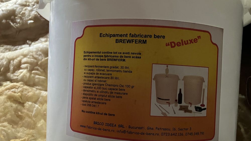 Kit preparare bere Brewferm