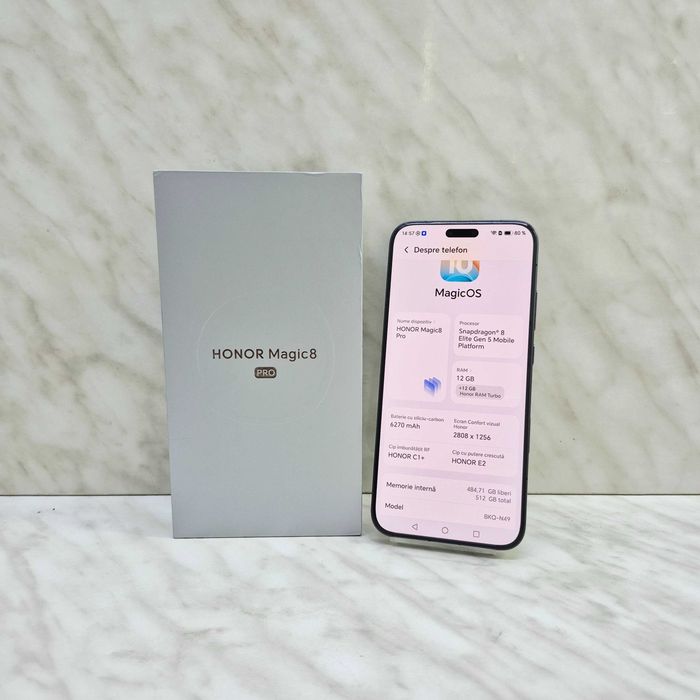Honor Magic8 Pro, 12GB RAM, 512GB, 5G Zeus Amanet Militari 36479