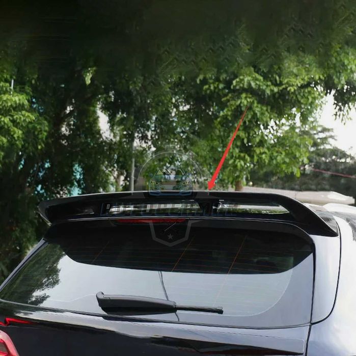 Спойлер за G05 BMW Roof лип за покрива черен гланц (2019+)