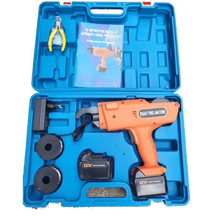 Акумулаторна машина за връзване на арматура