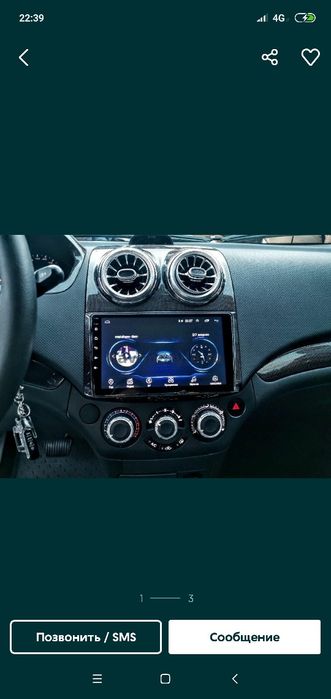Tesla monitor tesla manitor gentra lacetti original  yangi android ver