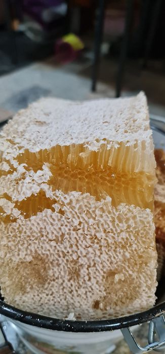 Сотовый мёд в подарочной упаковке