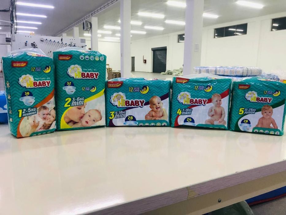 Hi Baby pampers, sifatli va hamyonbob narhda bolalar tagligi