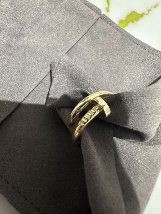 Кольцо золотое литое