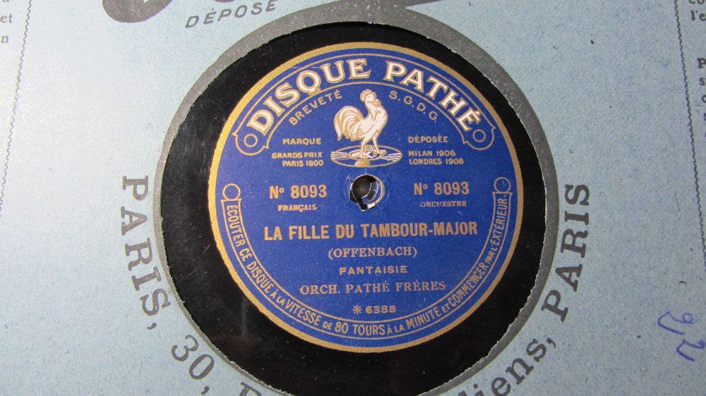 Discuri Gramofon Patefon cea mai buna calitate Pathe vals,tango simfon