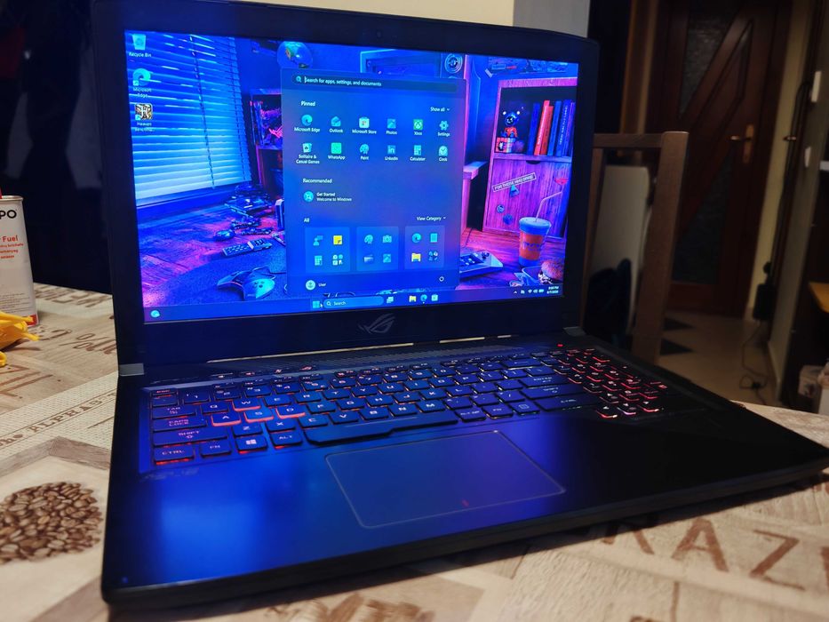 Laptop gaming Asus Rog GL503VD i7-7700HQ/GTX 1050/12 gb ram/512 SSD