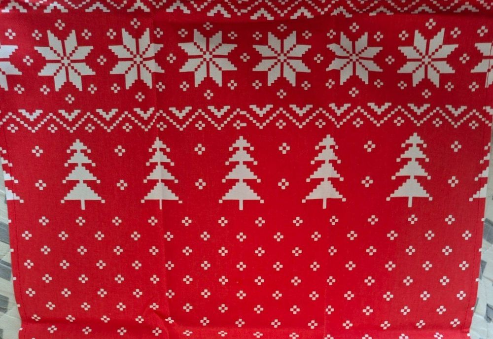 Новогодние скатерти, салфетки, полотенца