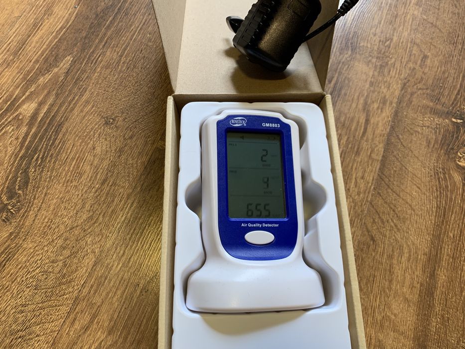 Senzor masurare calitate aer PM2.5, PM10, temperatura si umiditate NOU