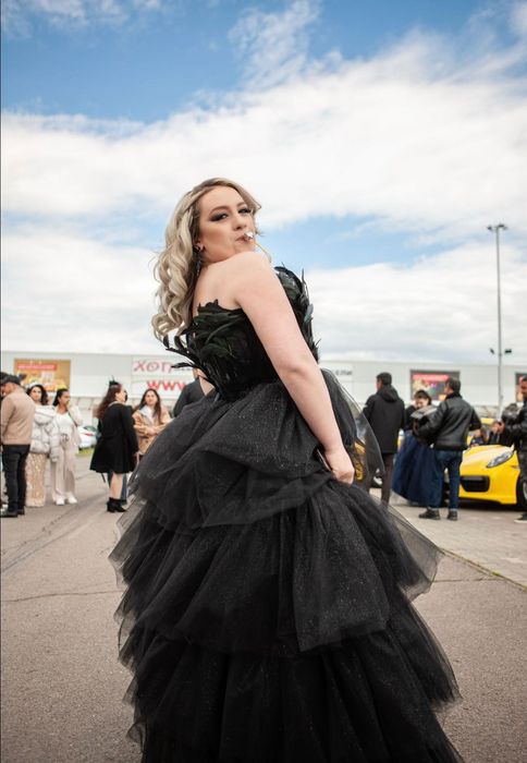 Бална рокля в черно