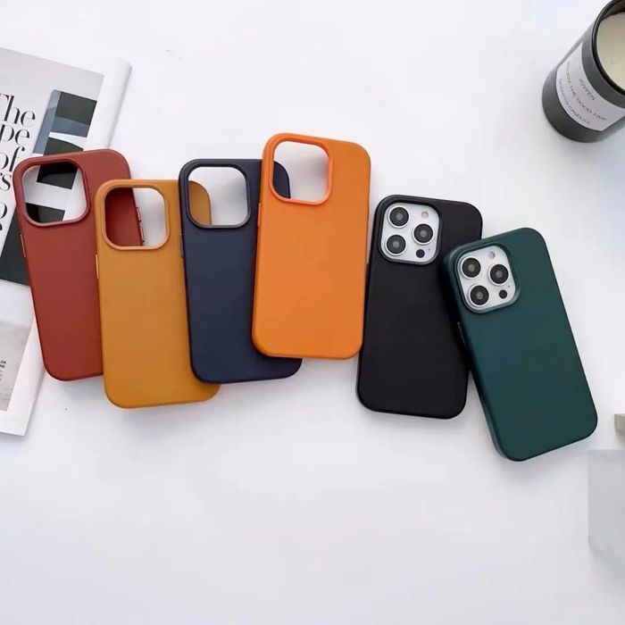 Кожен калъф за iPhone 11/12/13/14/15 PRO, PLUS и PRO MAX