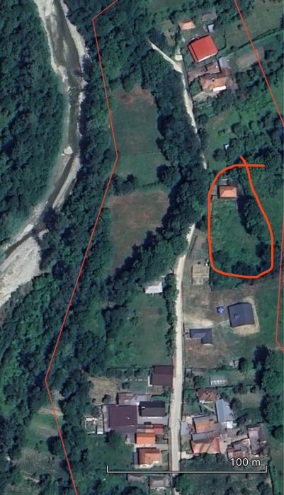 Casa si teren jud Valcea, comuna Tomsani