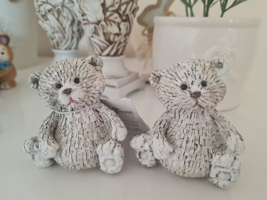 Мишки пара. Ручная роспись.