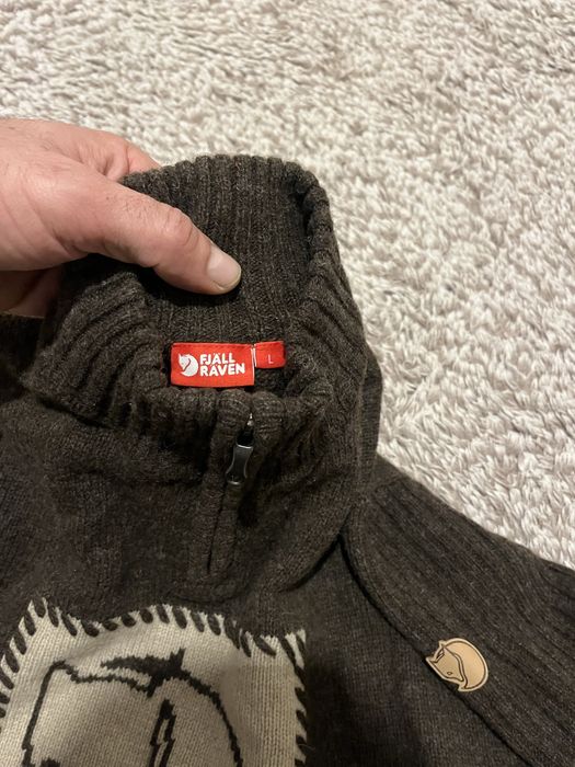 Fjallraven Wool Sweater-оригинален вълнен пуловер