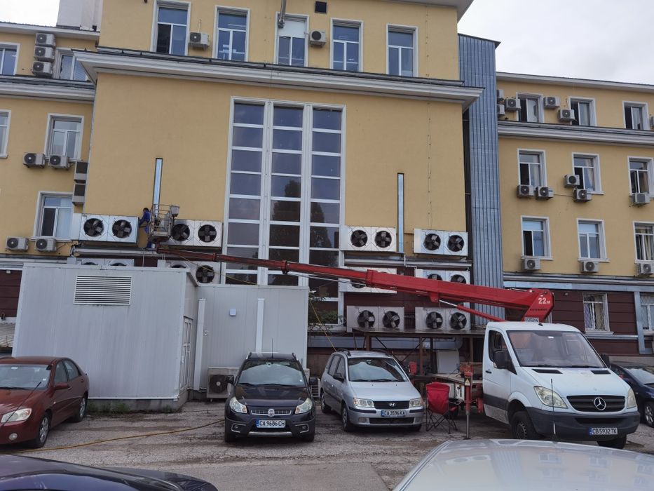 Вишка под наем. Услуги с автовишка. Рязане и кастрене на дървета.