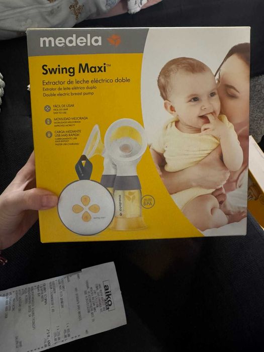 Нова в гаранция двуфазна помпа Medela swing maxi