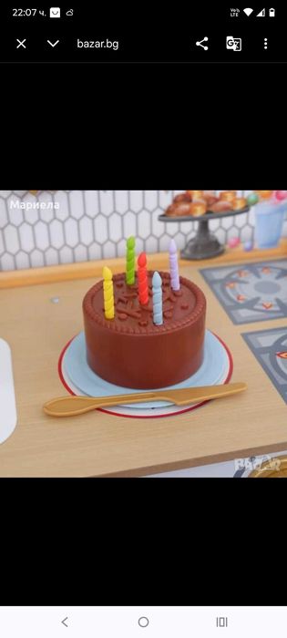 Детска дървена кухня kid kraft