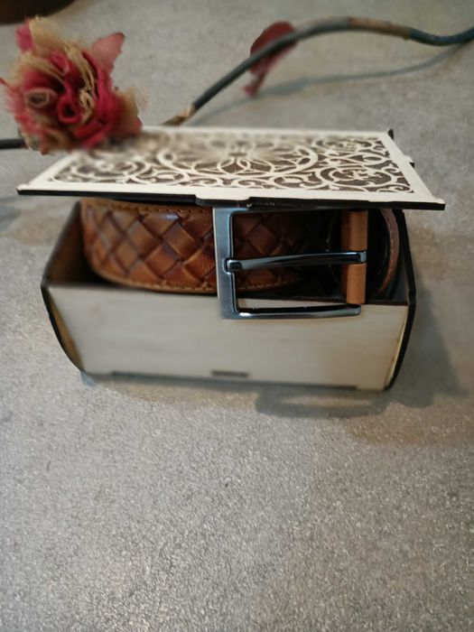 Мъжки колани от естествена кожа