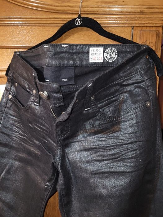 Blugi Straight W 29 L 32 luciosi