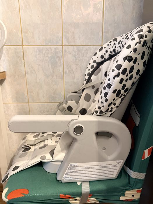Scaun de masa Chicco Polly progres 5 in 1, antracit, 0 luni +