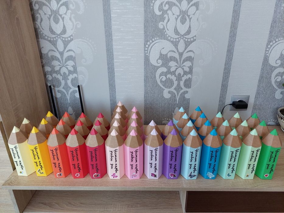 Заготовка за кутийка молив