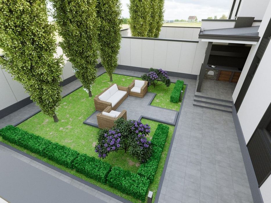 Гулистон шахрида. Hi-tech усулидаги 2 каватли ховлили замонавий уйлар