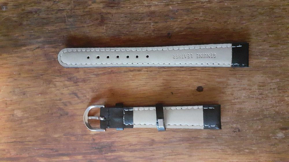 каишка за часовник естествена кожа ретро антикварна