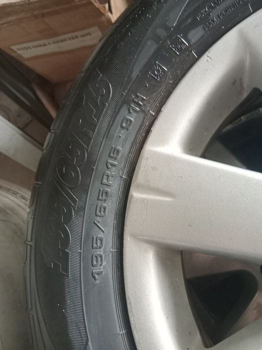 Диски с летней резиной на ауди R15