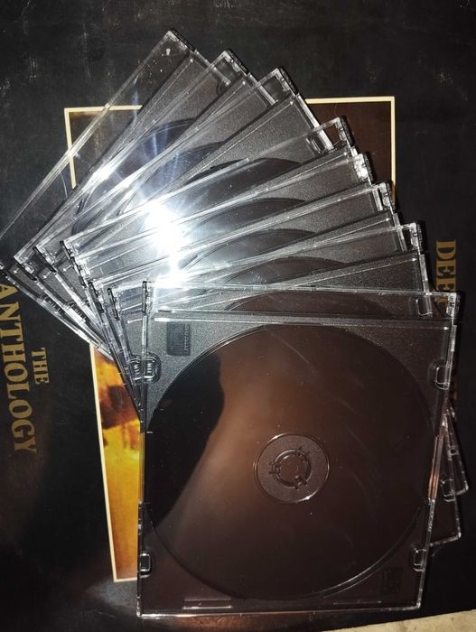 CD боксы слим, тонкие, новые, количество