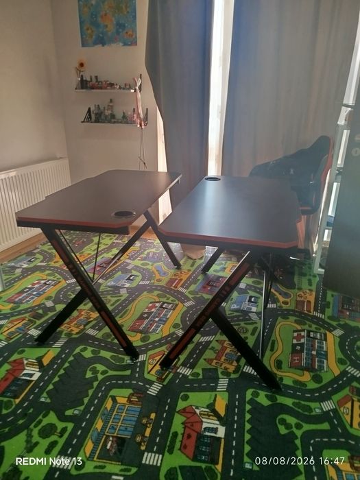 Masa de gaming/birou 2 buc.