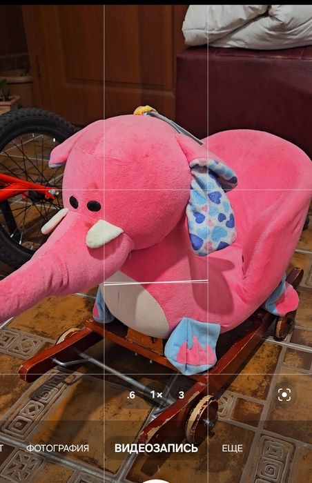 Качалка каталка слоник